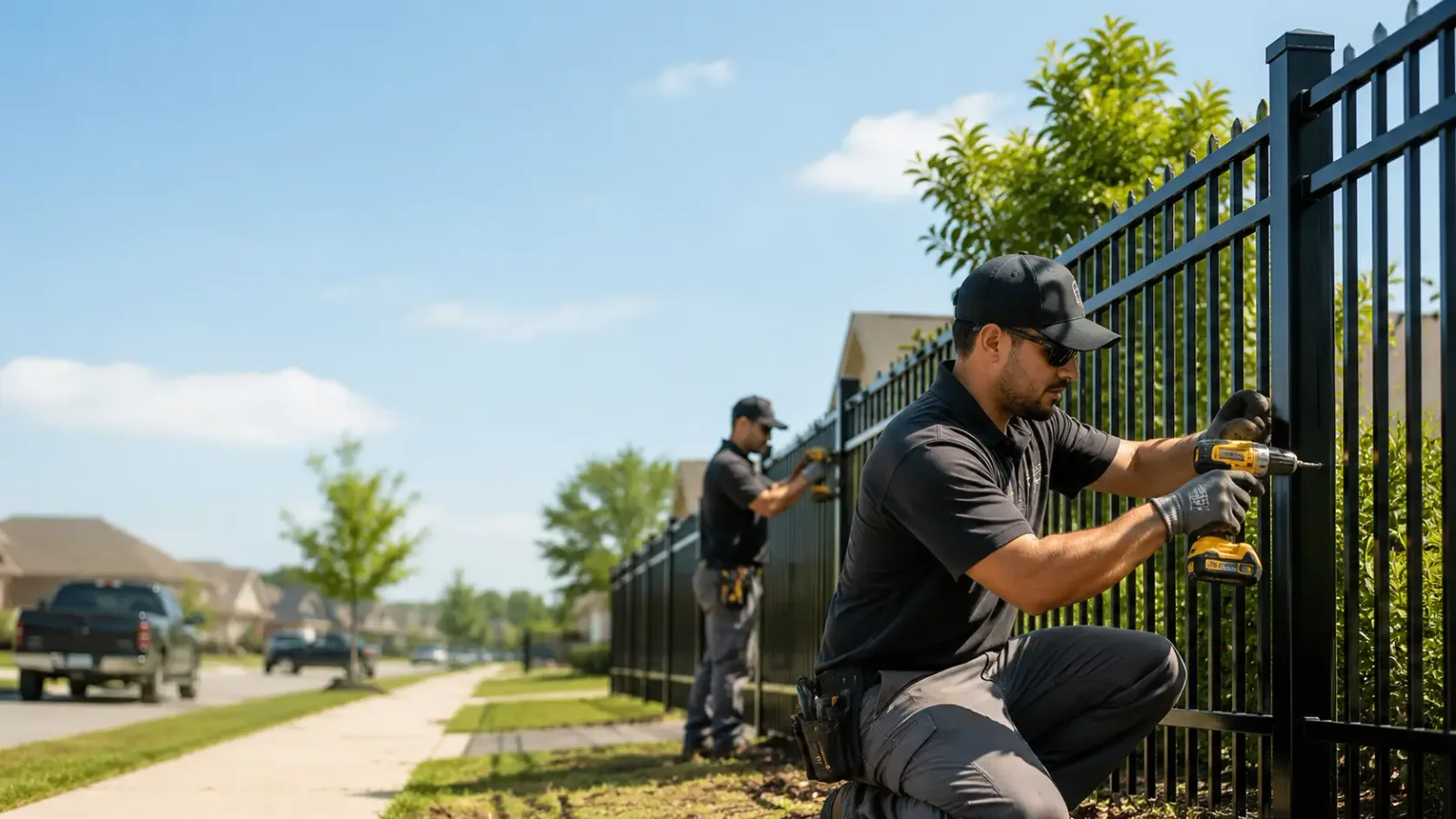 Metal Fence Installation in Marion, KY